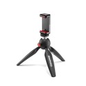 Manfrotto Pixi Mini Treppiede con Clamp, nero