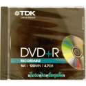 TDK DVD+R 4,7GB 16x speed jewel case