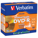 Verbatim DVD-R 4,7GB 8x archival grade