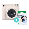 Fujifilm Instax Square SQ1 White + 10 Foto