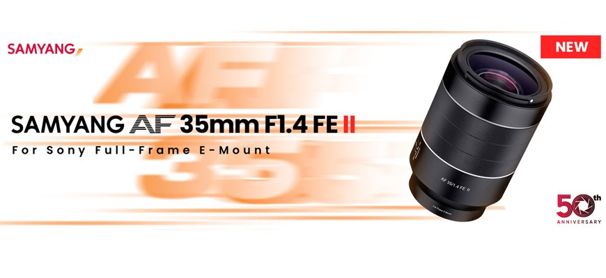 Nuovo arrivo in casa Samyang: AF 35mm F1.4 FE II per Sony Full-Frame  E-Mount