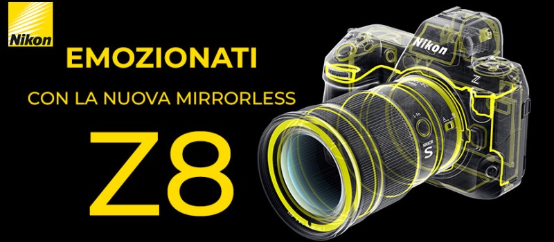 E' arrivata la Z8, la nuova mirrorless Nikon