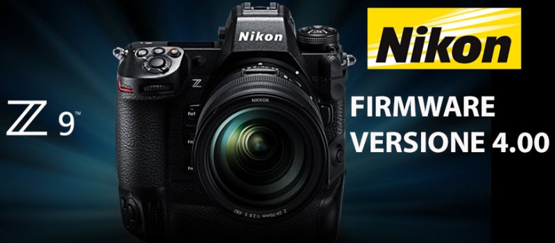 Nikon Z9 Firmware Versione 4.00