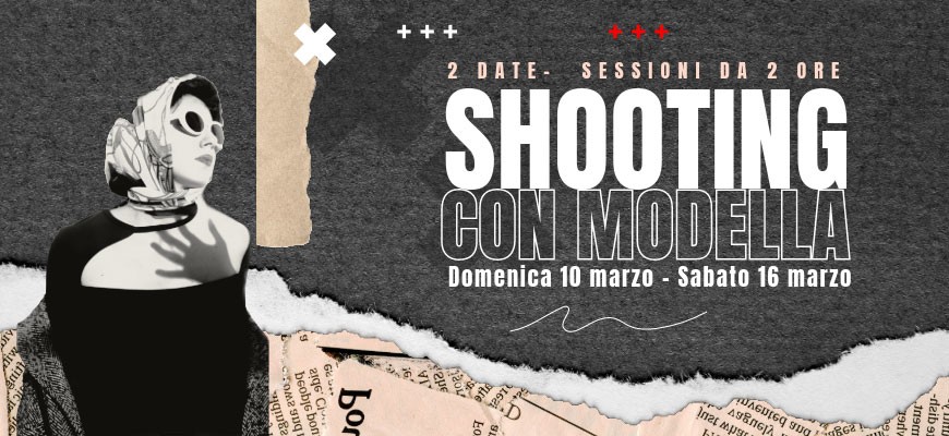 Shooting con modella marzo 2024