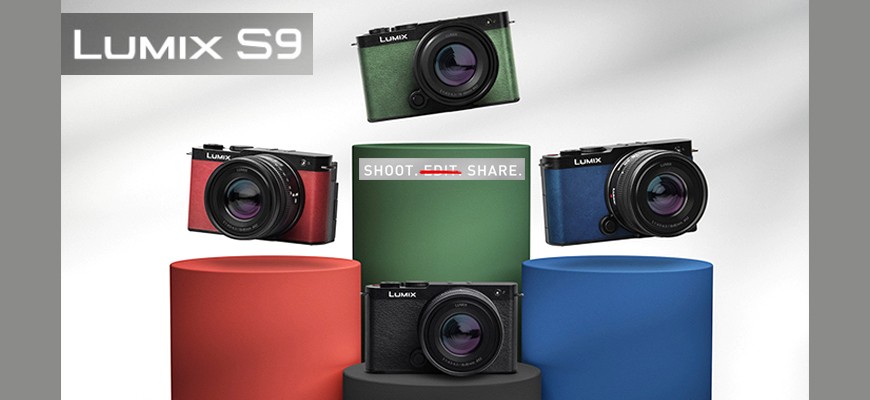 Panasonic annuncia la nuova fotocamera mirrorless compatta full frame: LUMIX S9