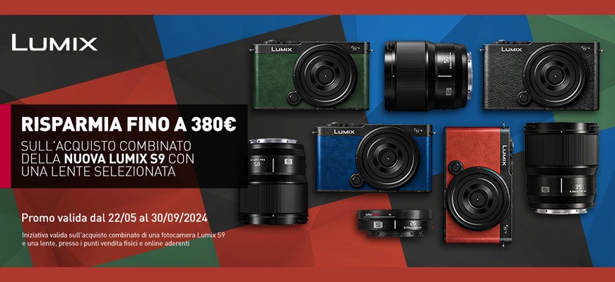 Panasonic Lumix S9 promo lancio fino al 30 settembre 2024