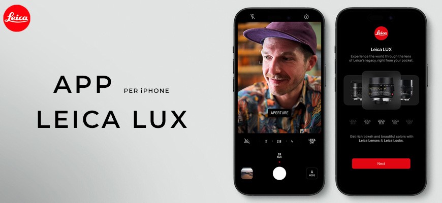 Leica Lux, l'app per iPhone per gli iconici look Leica