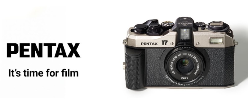 Pentax presenta la nuova fotocamera compatta a pellicola Pentax 17