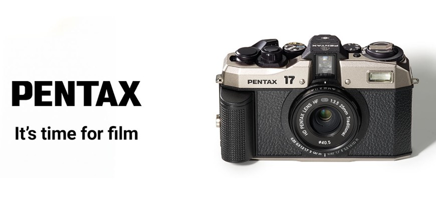 Pentax presenta la nuova fotocamera compatta a pellicola Pentax 17