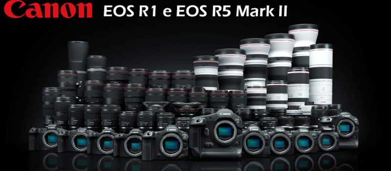 Canon presenta la nuova fotocamera EOS R1 e la nuova EOS R5 Mark II