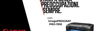 Canon presenta la nuova ammiraglia ImagePROGRAF PRO-1100