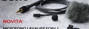 Sony lancia il microfono lavalier ECM-L1: prestazioni sonore di qualità superiore