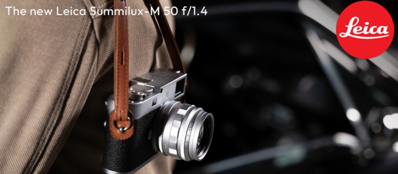 Leica annuncia il nuovo obiettivo SUMMILUX-M 50 f/1.4, silver chrome finish