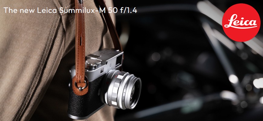 Leica annuncia il nuovo obiettivo SUMMILUX-M 50 f/1.4, silver chrome finish