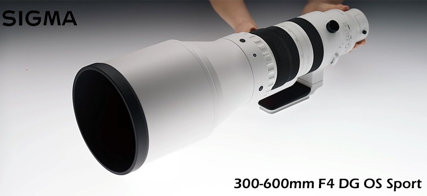 Sigma presenta il nuovo obiettivo sportivo 300-600mm F4 DG OS: prestazioni ottiche e agilità superiori per i professionisti