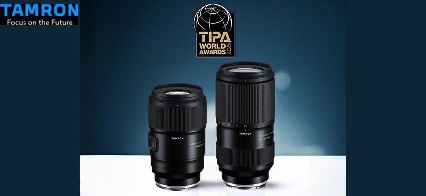 Tamron obiettivi premiati con due prestigiosi TIPA Awards nel 2025